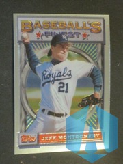 1993 Topps Finest #42 Jeff Montgomery Kansas City Royals